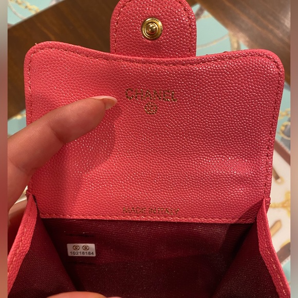 CC Caviar Pink Wallet - Picture 6 of 10